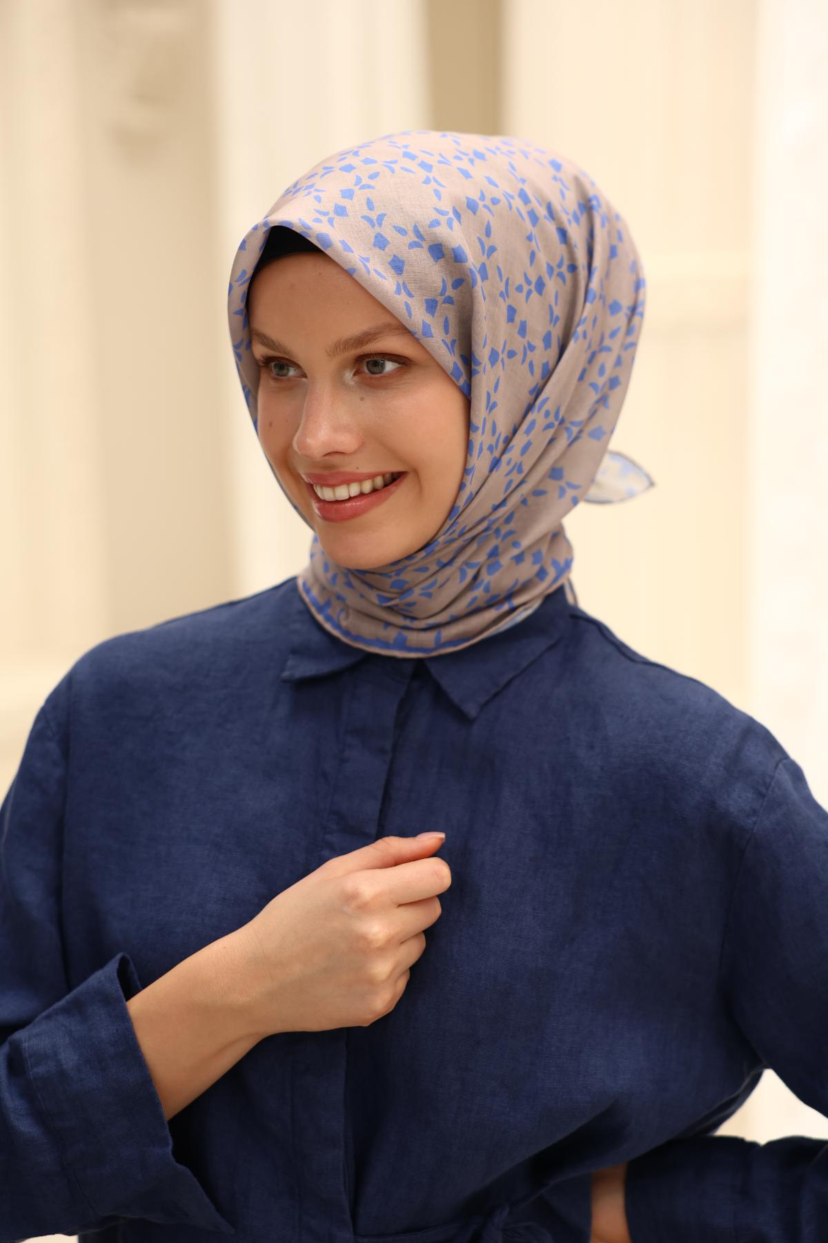 Silk Home Soft Eşarp 73087-21 - İthalesarponline.com