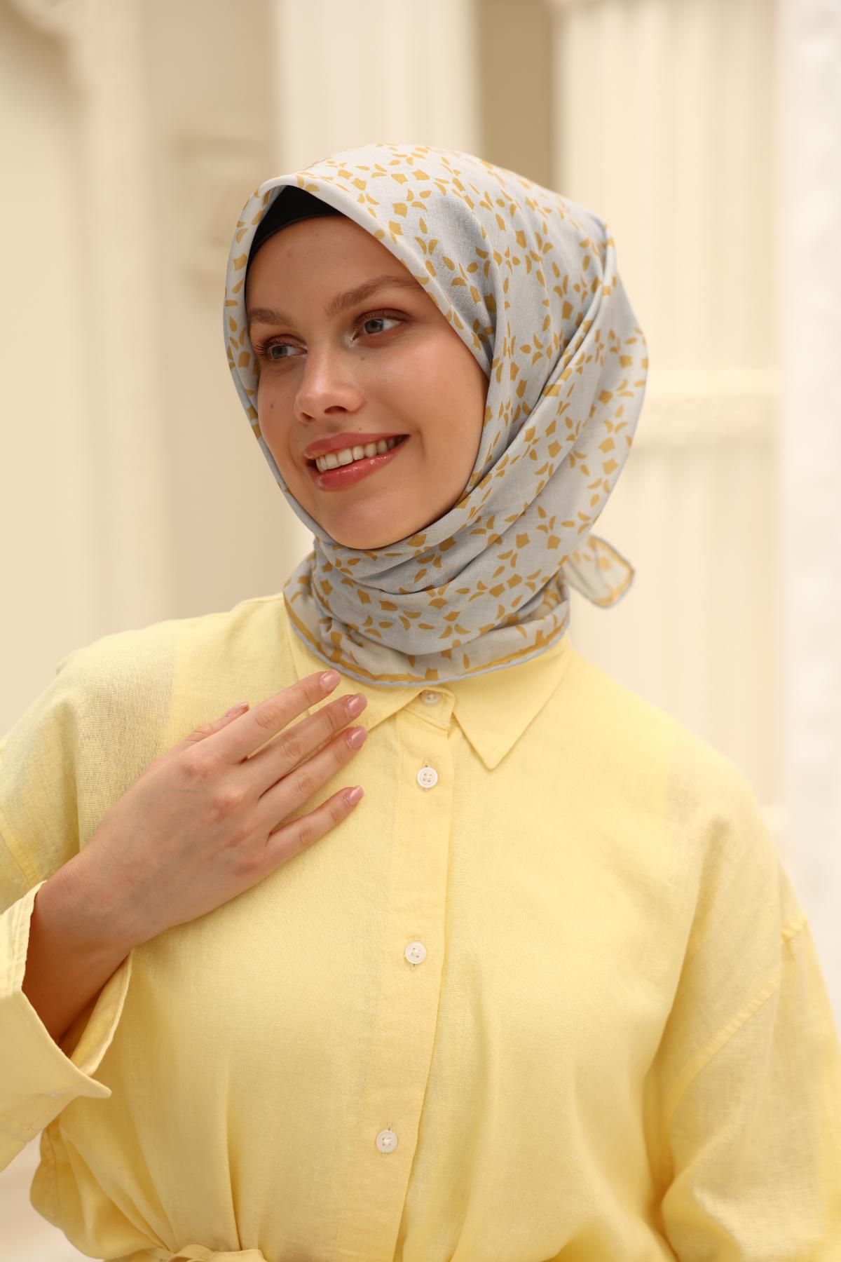 Silk Home Soft Eşarp 73087-23 - İthalesarponline.com
