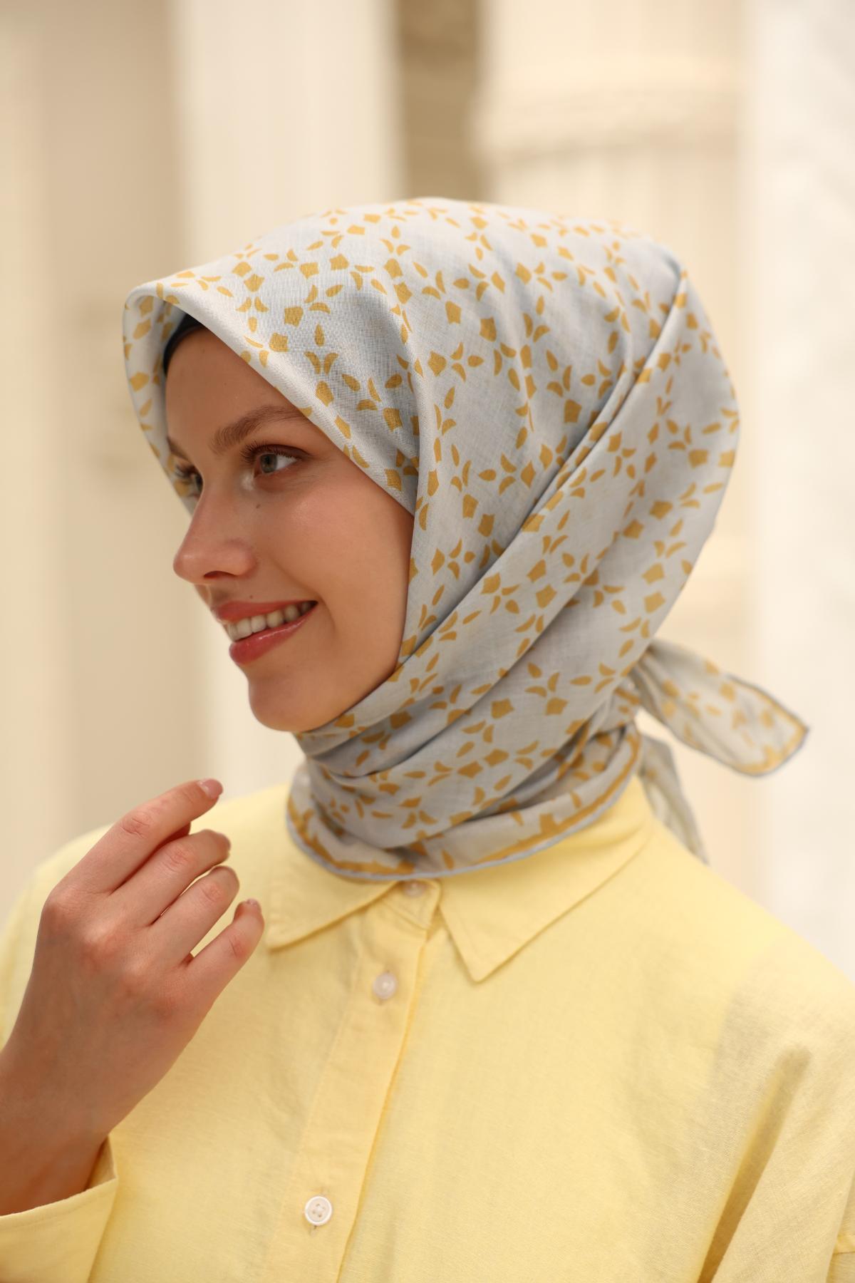 Silk Home Soft Eşarp 73087-23 - İthalesarponline.com