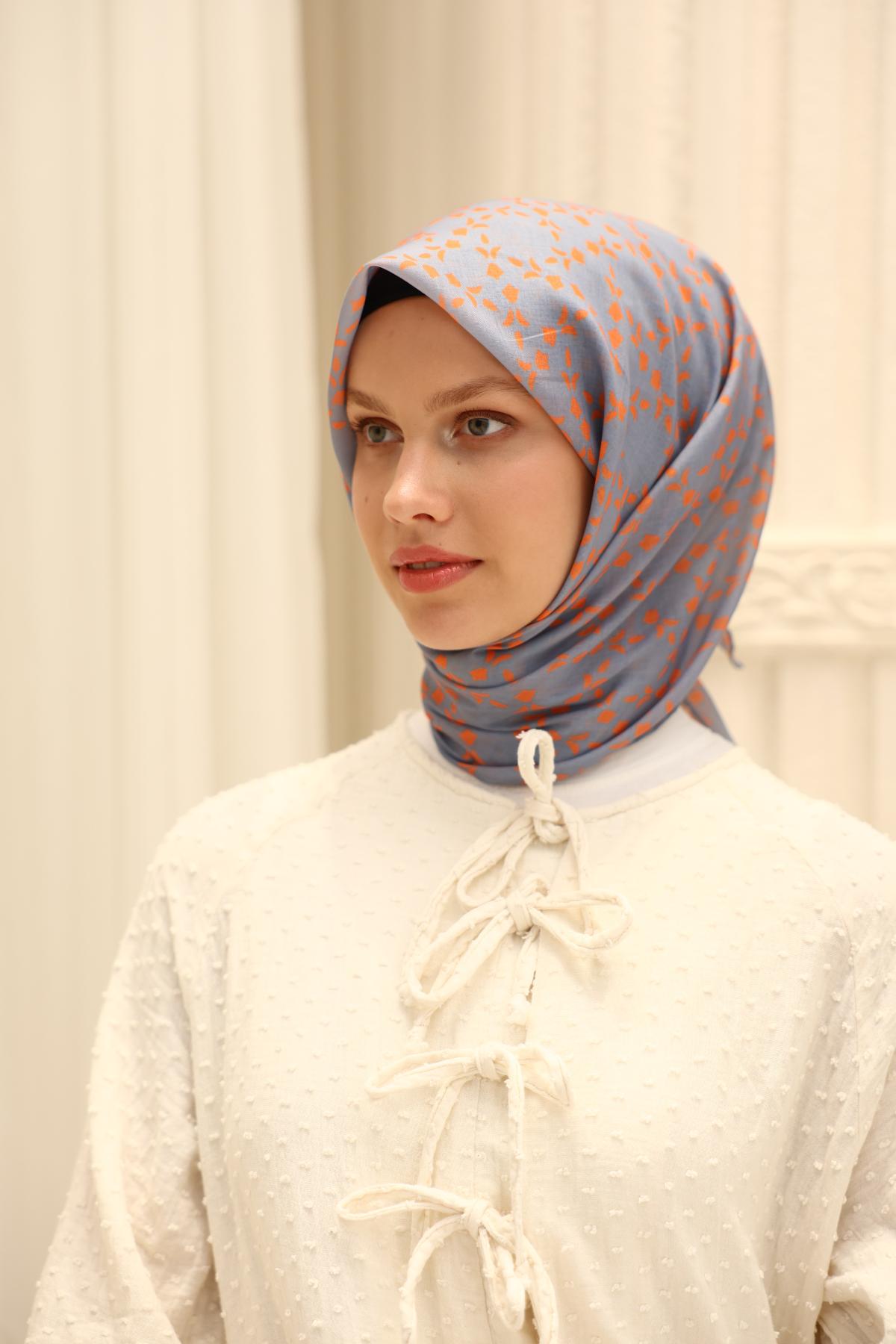 Silk Home Soft Eşarp 73087-25 - İthalesarponline.com