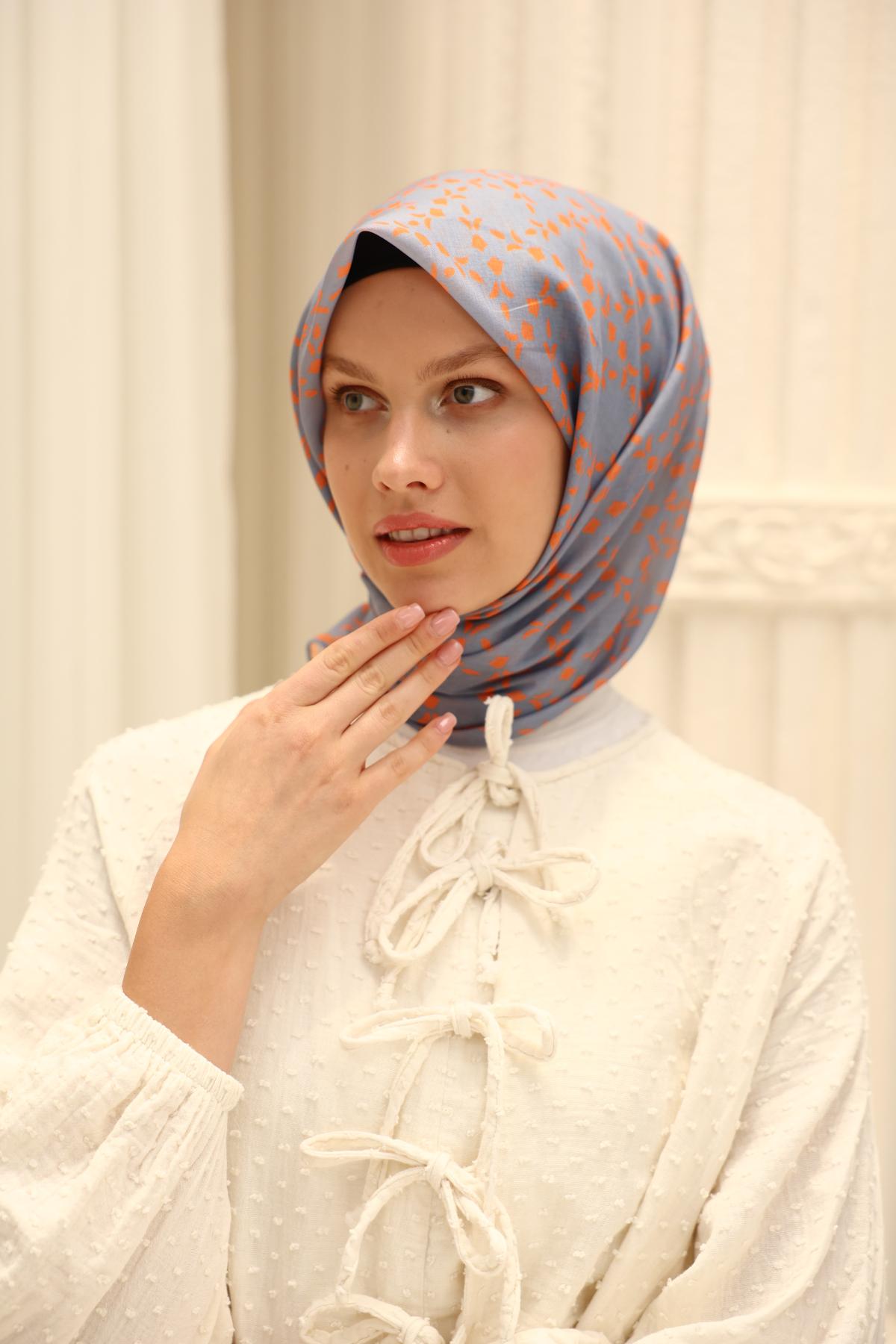 Silk Home Soft Eşarp 73087-25 - İthalesarponline.com