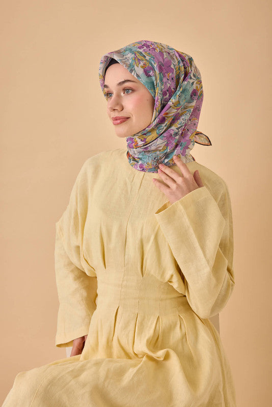 Silk Home Soft Eşarp 73088-01 - İthalesarponline.com