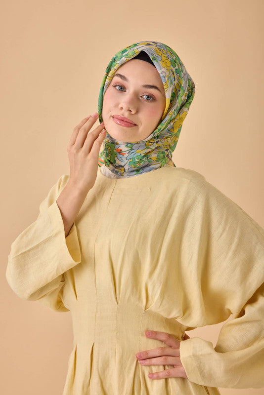 Silk Home Soft Eşarp 73088-03 - İthalesarponline.com