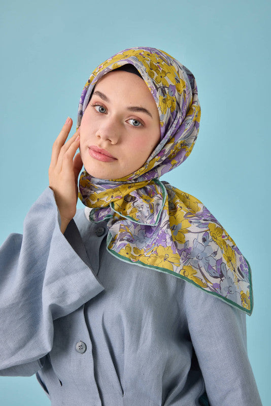 Silk Home Soft Eşarp 73088-04 - İthalesarponline.com