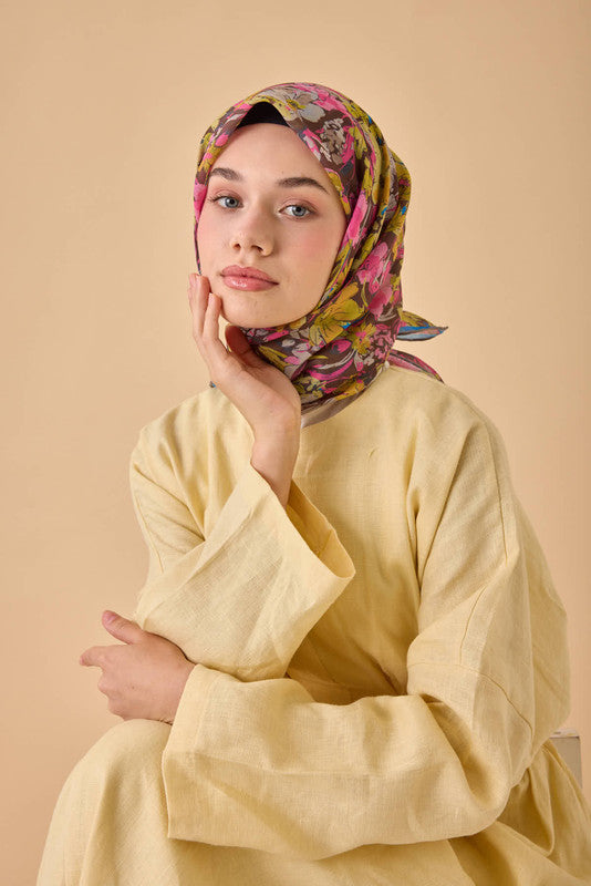 Silk Home Soft Eşarp 73088-14 - İthalesarponline.com