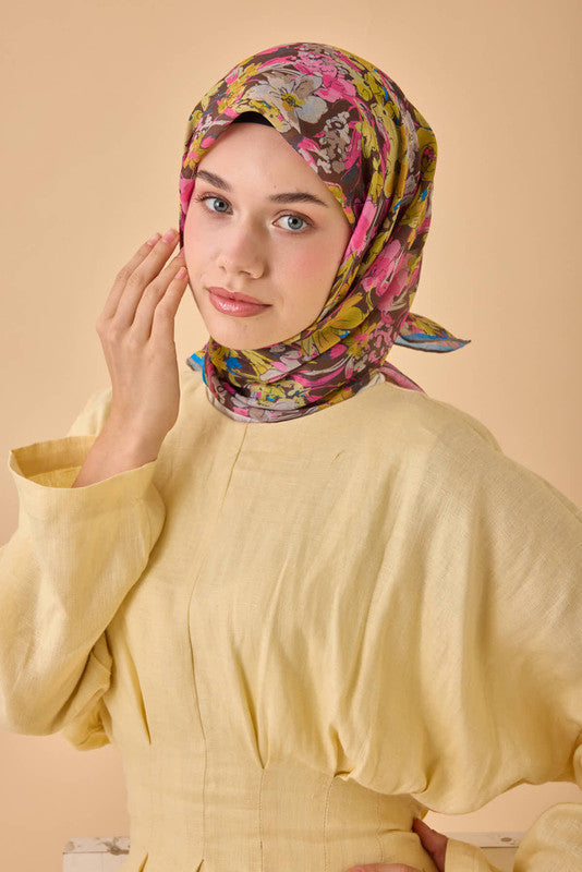 Silk Home Soft Eşarp 73088-14 - İthalesarponline.com
