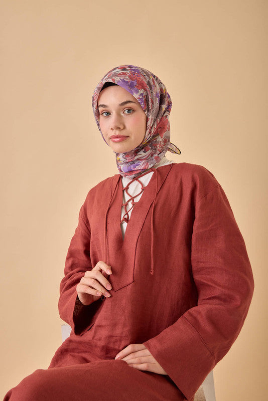 Silk Home Soft Eşarp 73088-15 - İthalesarponline.com