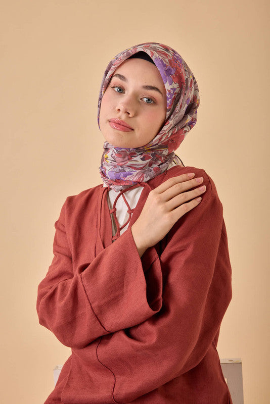 Silk Home Soft Eşarp 73088-15 - İthalesarponline.com