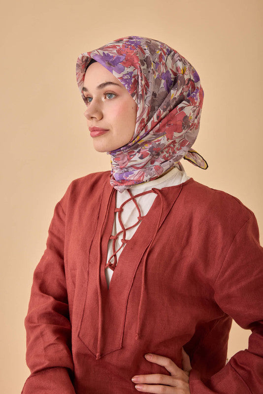 Silk Home Soft Eşarp 73088-15 - İthalesarponline.com