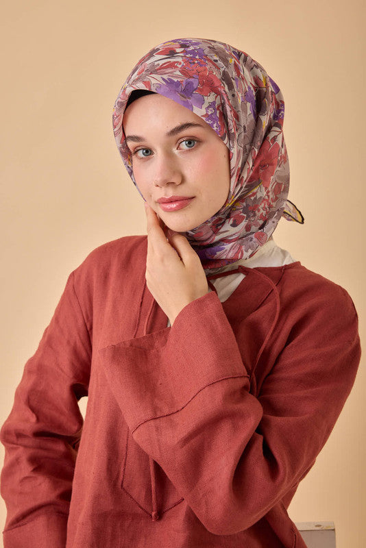 Silk Home Soft Eşarp 73088-15 - İthalesarponline.com