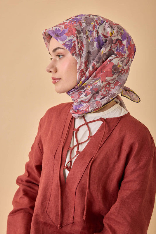 Silk Home Soft Eşarp 73088-15 - İthalesarponline.com