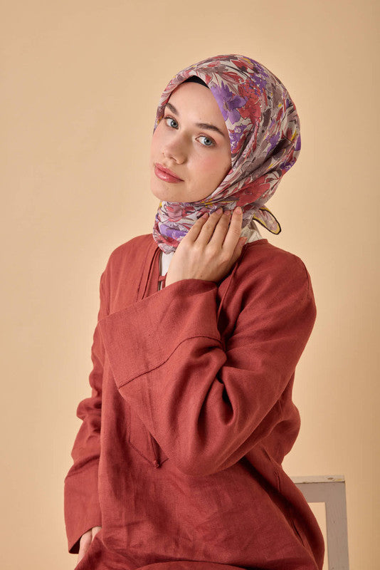 Silk Home Soft Eşarp 73088-15 - İthalesarponline.com