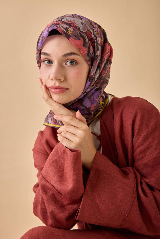 Silk Home Soft Eşarp 73088-16 - İthalesarponline.com