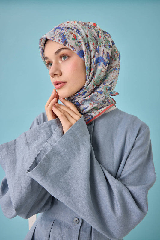 Silk Home Soft Eşarp 73088-17 - İthalesarponline.com