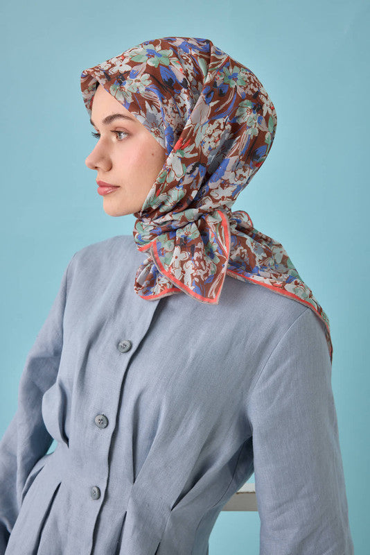 Silk Home Soft Eşarp 73088-18 - İthalesarponline.com
