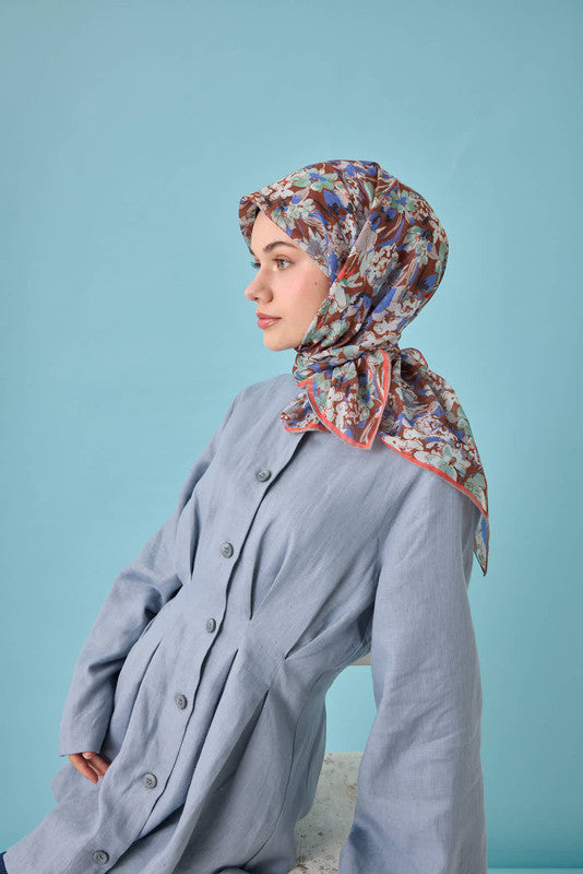 Silk Home Soft Eşarp 73088-18 - İthalesarponline.com