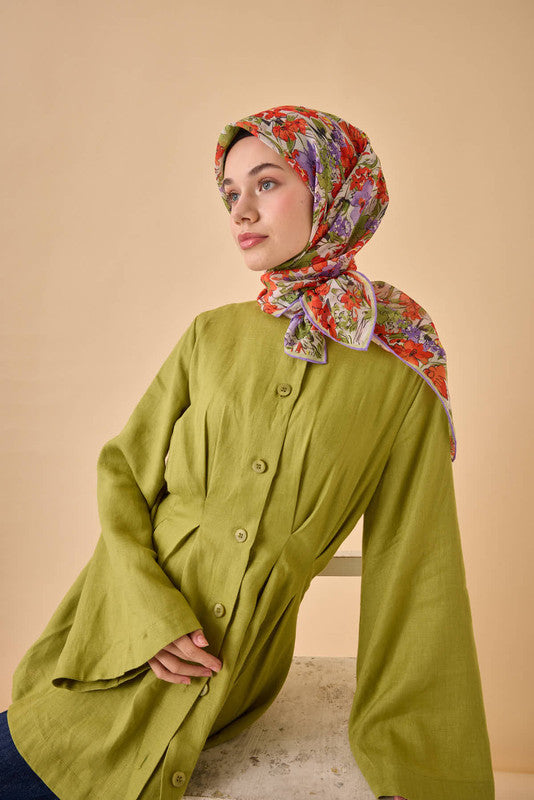 Silk Home Soft Eşarp 73088-19 - İthalesarponline.com