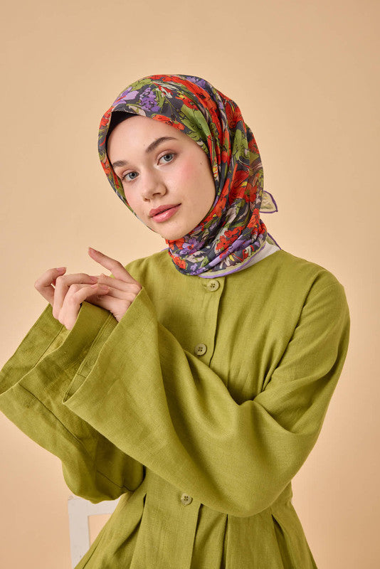 Silk Home Soft Eşarp 73088-20 - İthalesarponline.com