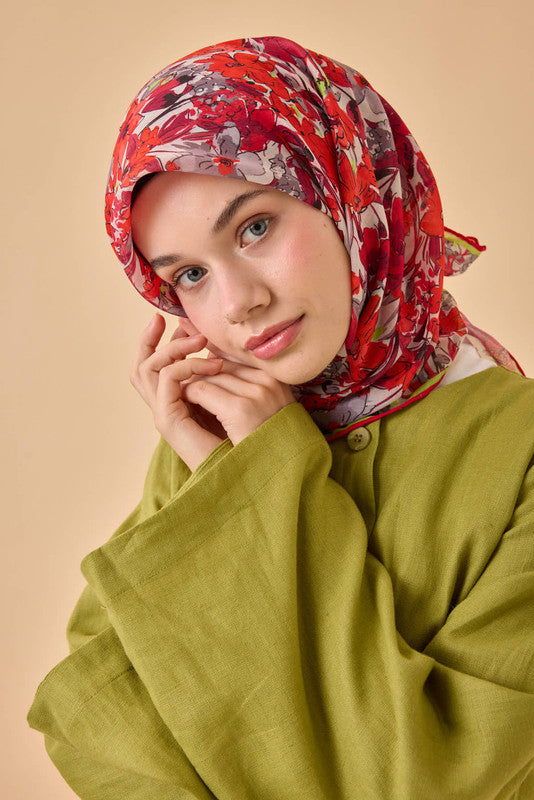Silk Home Soft Eşarp 73088-21 - İthalesarponline.com