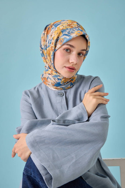 Silk Home Soft Eşarp 73088-28 - İthalesarponline.com