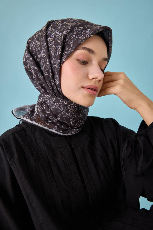 Silk Home Soft Eşarp 73089-01 - İthalesarponline.com