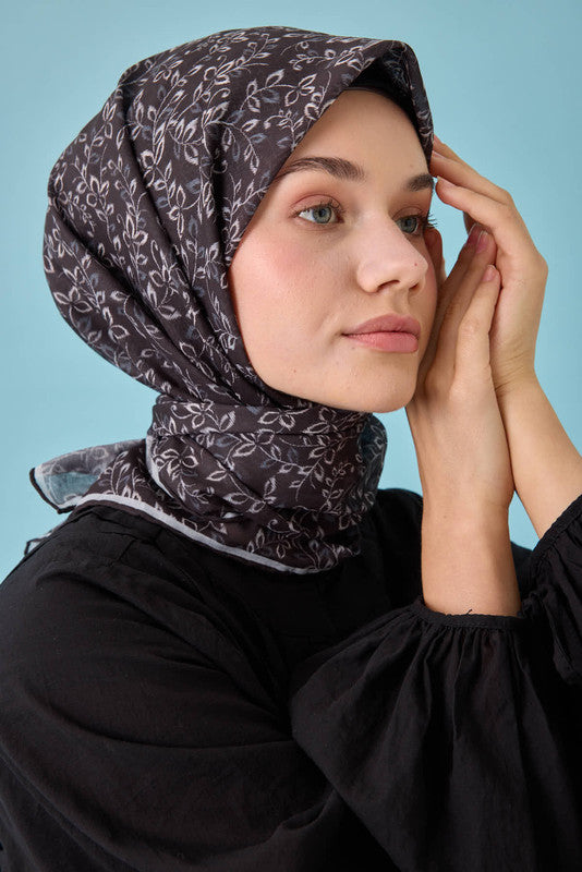 Silk Home Soft Eşarp 73089-01 - İthalesarponline.com