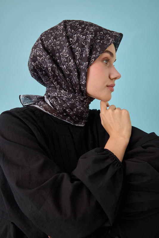 Silk Home Soft Eşarp 73089-01 - İthalesarponline.com