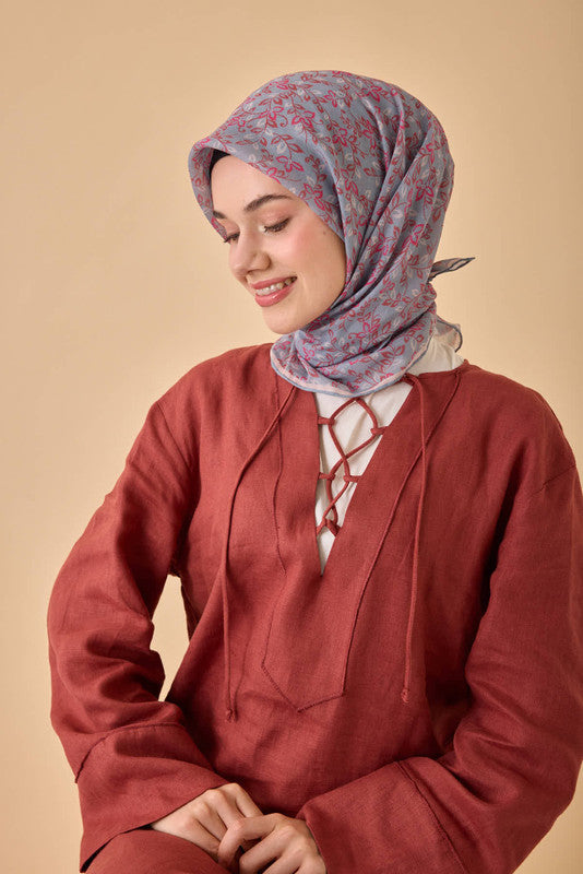 Silk Home Soft Eşarp 73089-11 - İthalesarponline.com