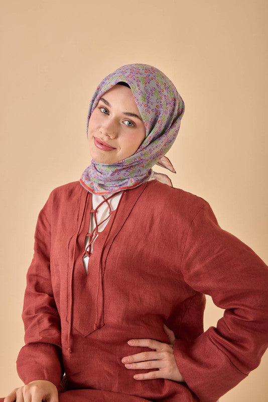 Silk Home Soft Eşarp 73089-12 - İthalesarponline.com