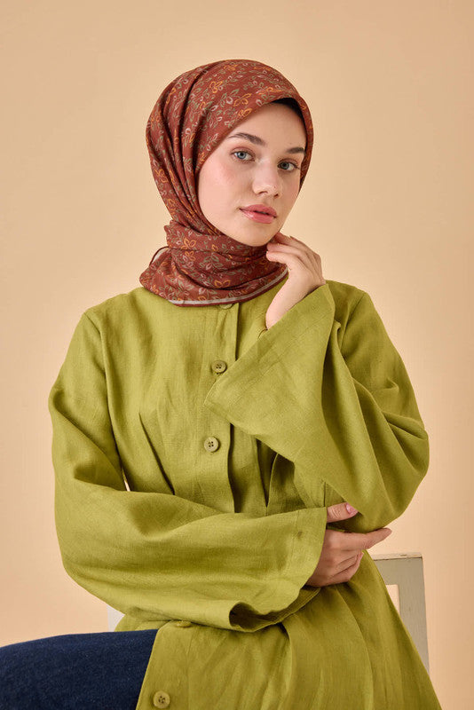 Silk Home Soft Eşarp 73089-43 - İthalesarponline.com