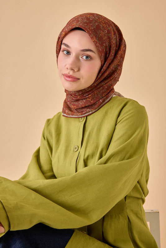 Silk Home Soft Eşarp 73089-43 - İthalesarponline.com