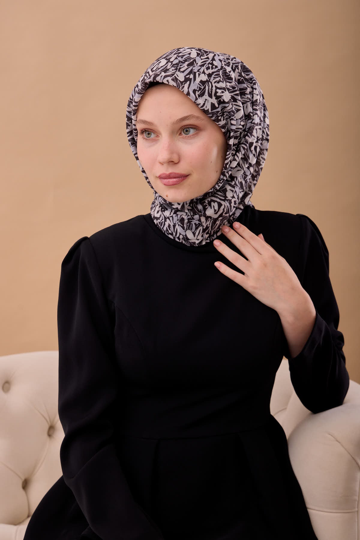 Silk Home Soft Eşarp 73091-01 - İthalesarponline.com - Soft Eşarp - Silk Home