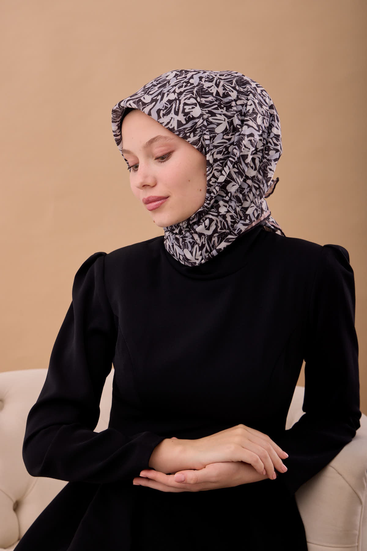 Silk Home Soft Eşarp 73091-01 - İthalesarponline.com - Soft Eşarp - Silk Home