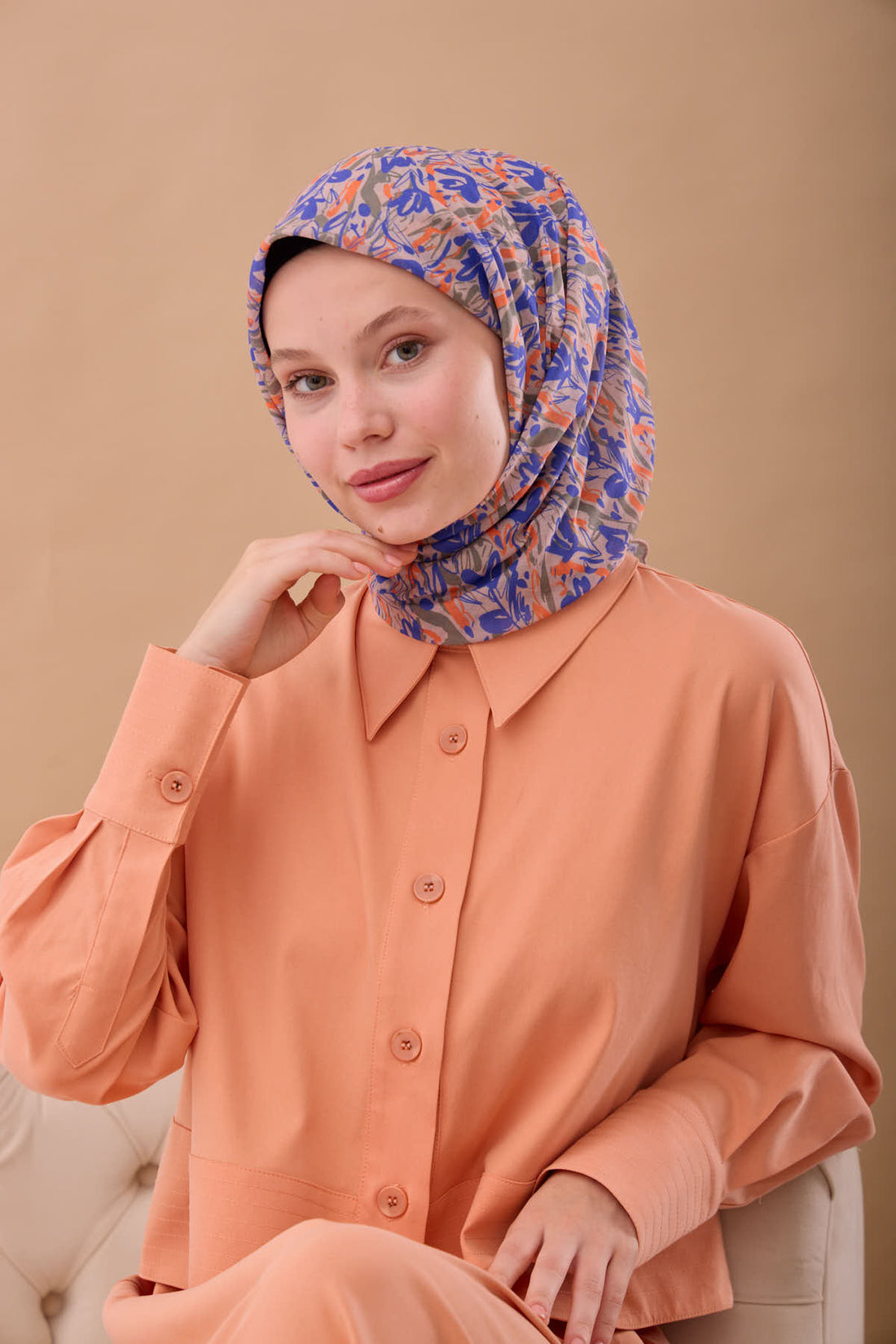 Silk Home Soft Eşarp 73091-08 - İthalesarponline.com - Soft Eşarp - Silk Home