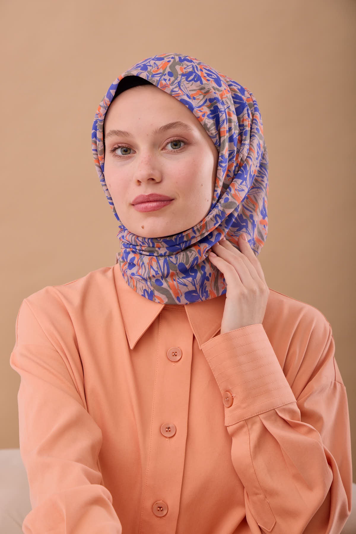 Silk Home Soft Eşarp 73091-08 - İthalesarponline.com - Soft Eşarp - Silk Home