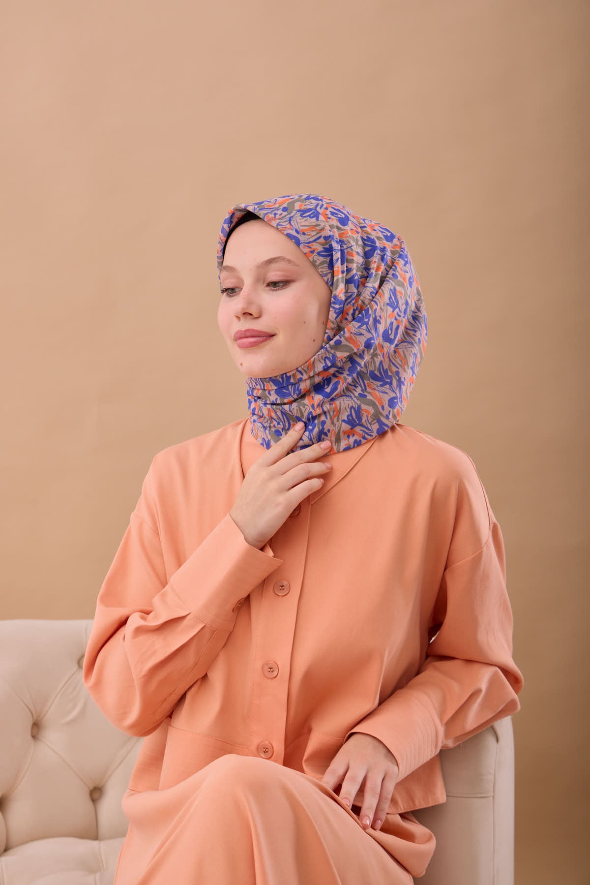 Silk Home Soft Eşarp 73091-08 - İthalesarponline.com - Soft Eşarp - Silk Home