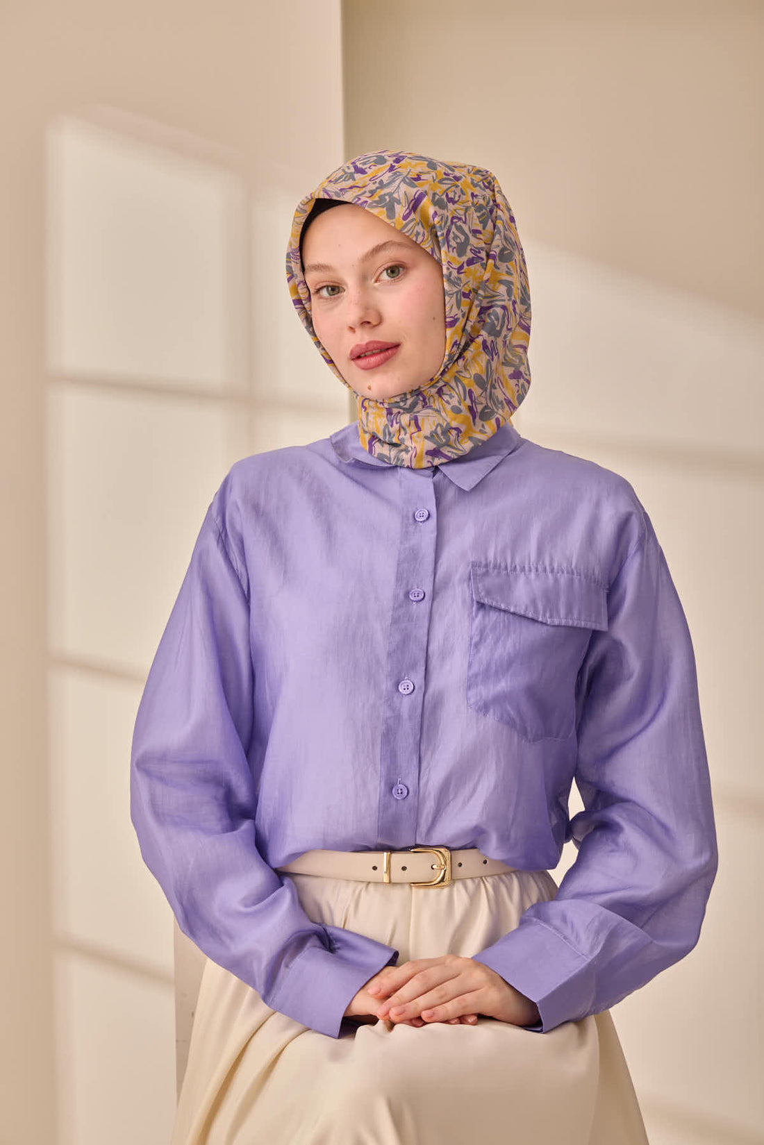 Silk Home Soft Eşarp 73091-10 - İthalesarponline.com - Soft Eşarp - Silk Home