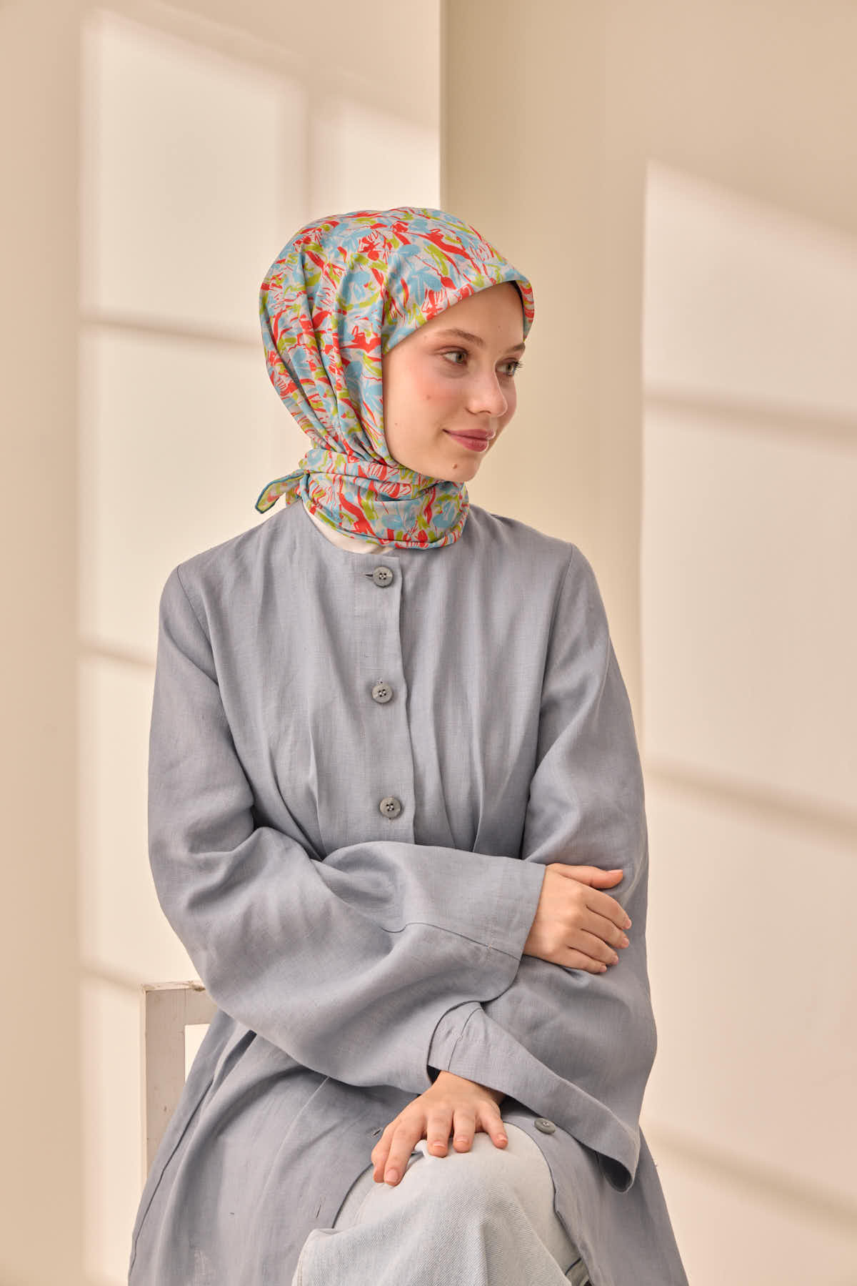 Silk Home Soft Eşarp 73091-13 - İthalesarponline.com - Soft Eşarp - Silk Home