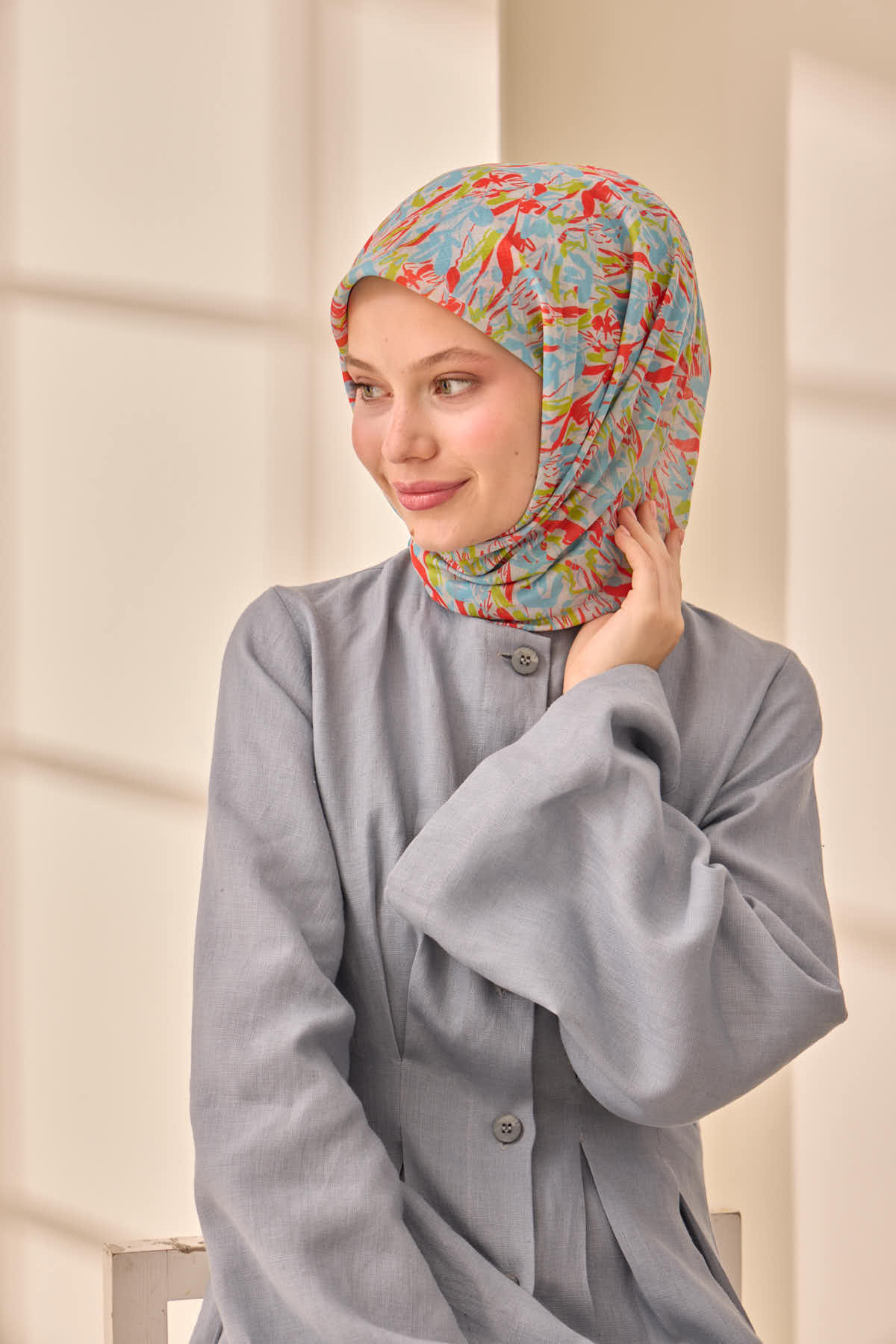 Silk Home Soft Eşarp 73091-13 - İthalesarponline.com - Soft Eşarp - Silk Home