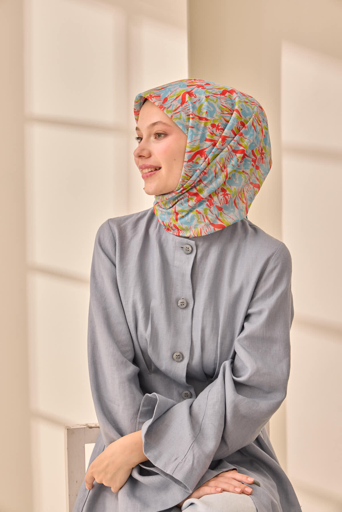 Silk Home Soft Eşarp 73091-13 - İthalesarponline.com - Soft Eşarp - Silk Home