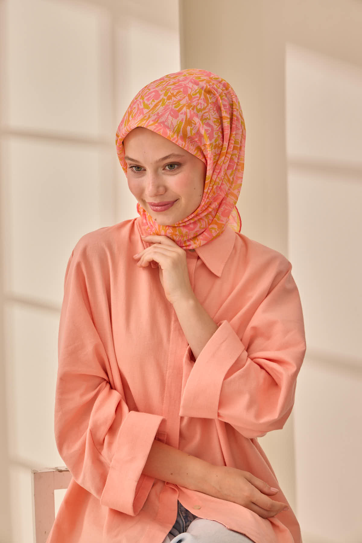 Silk Home Soft Eşarp 73091-26 - İthalesarponline.com - Soft Eşarp - Silk Home