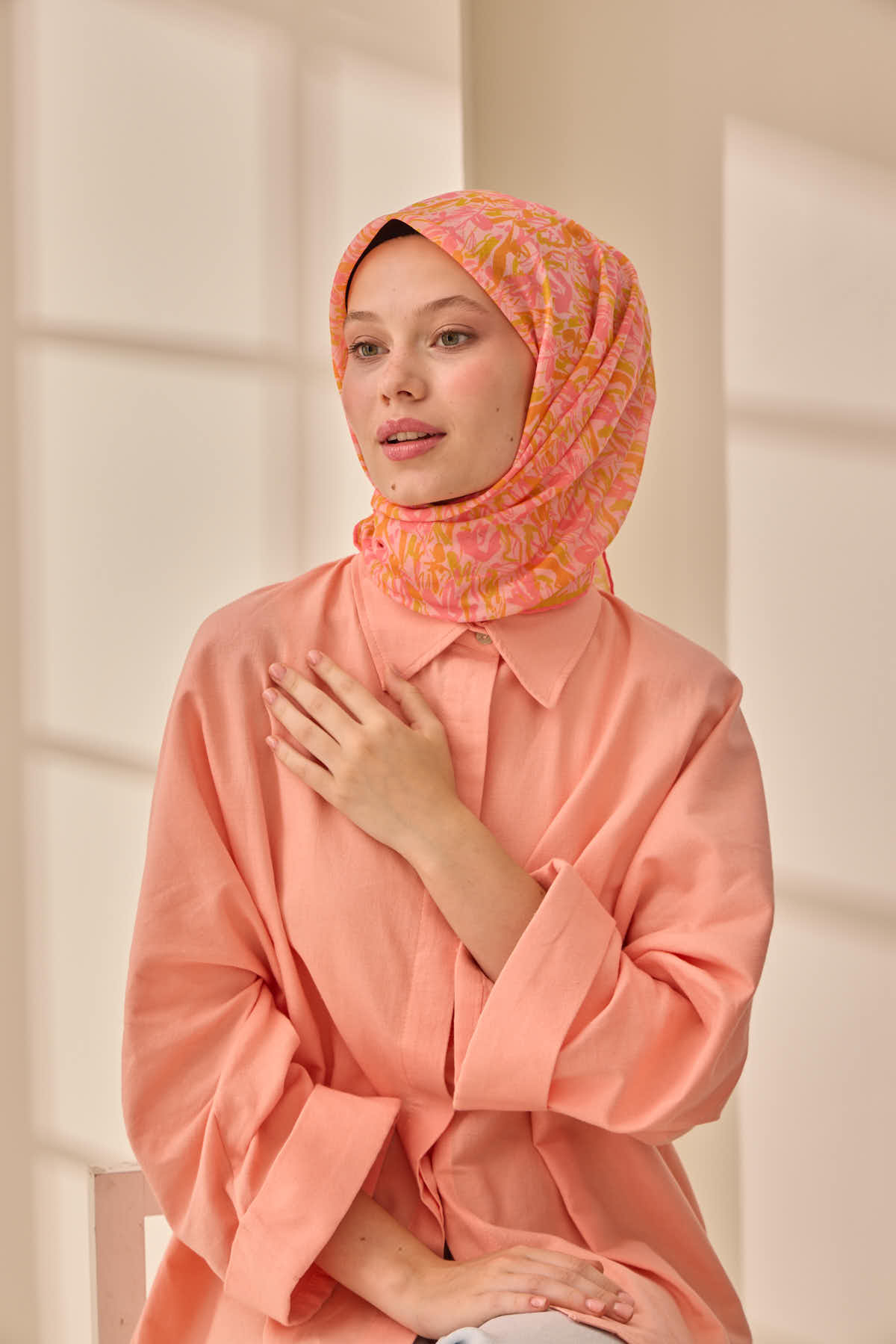 Silk Home Soft Eşarp 73091-26 - İthalesarponline.com - Soft Eşarp - Silk Home
