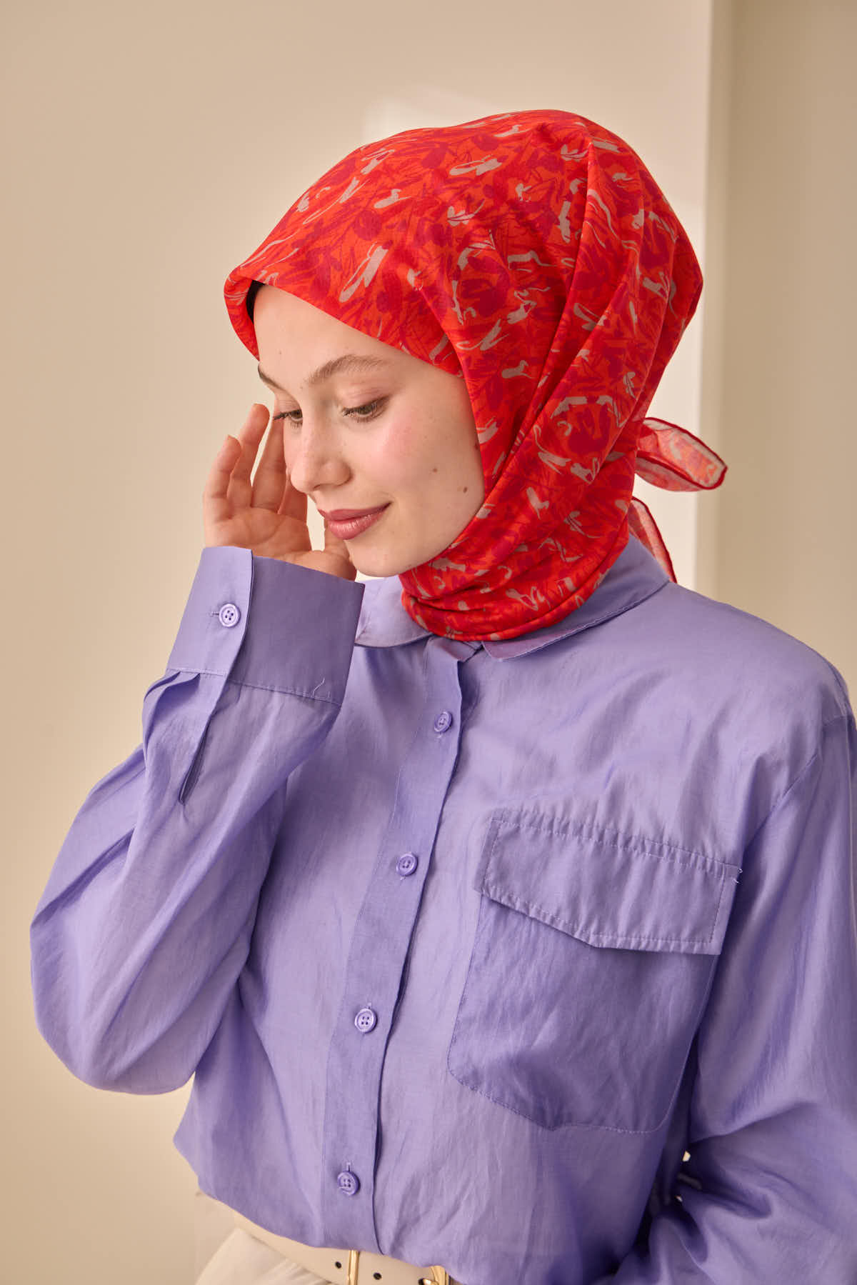 Silk Home Soft Eşarp 73091-32 - İthalesarponline.com - Soft Eşarp - Silk Home