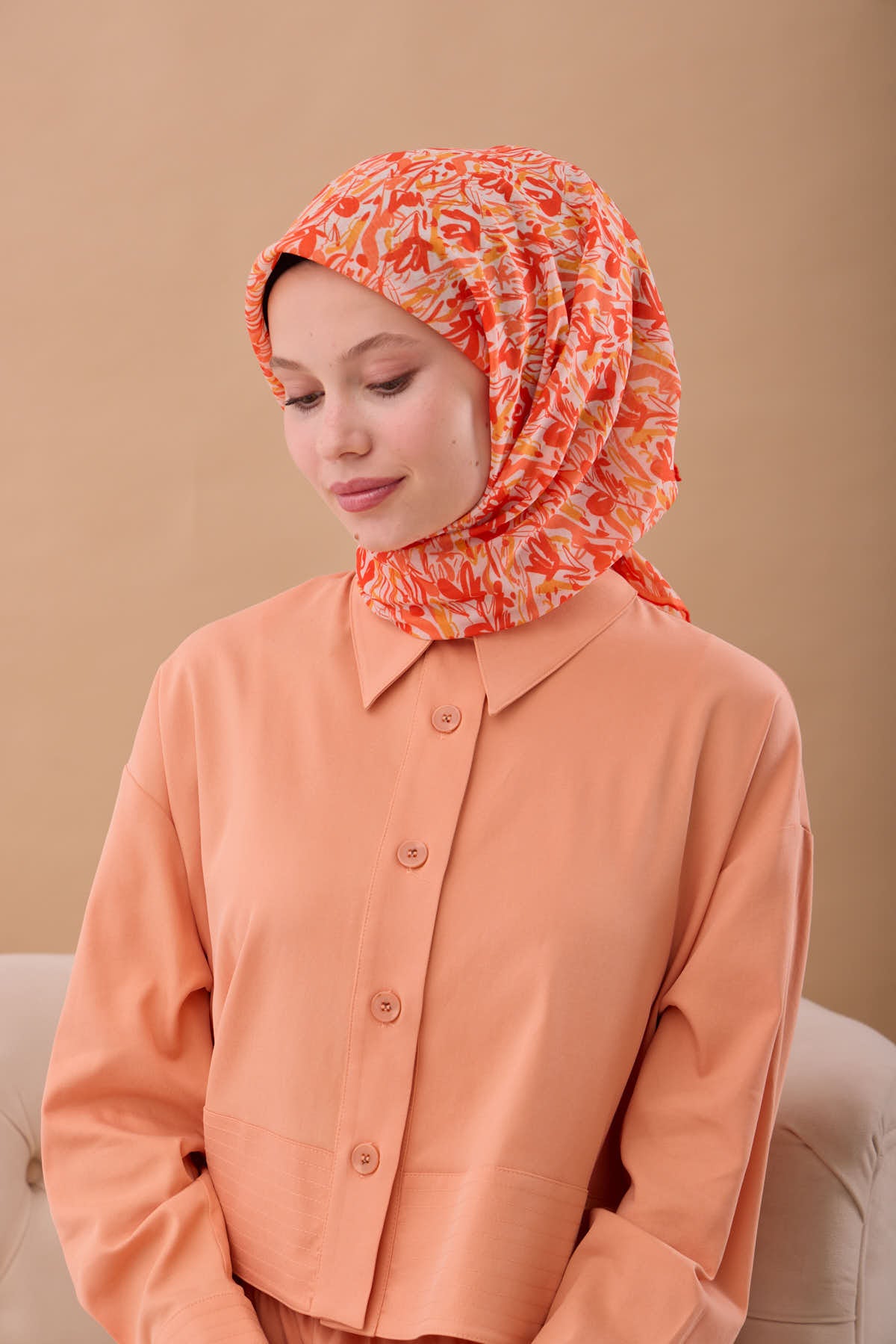 Silk Home Soft Eşarp 73091-33 - İthalesarponline.com - Soft Eşarp - Silk Home