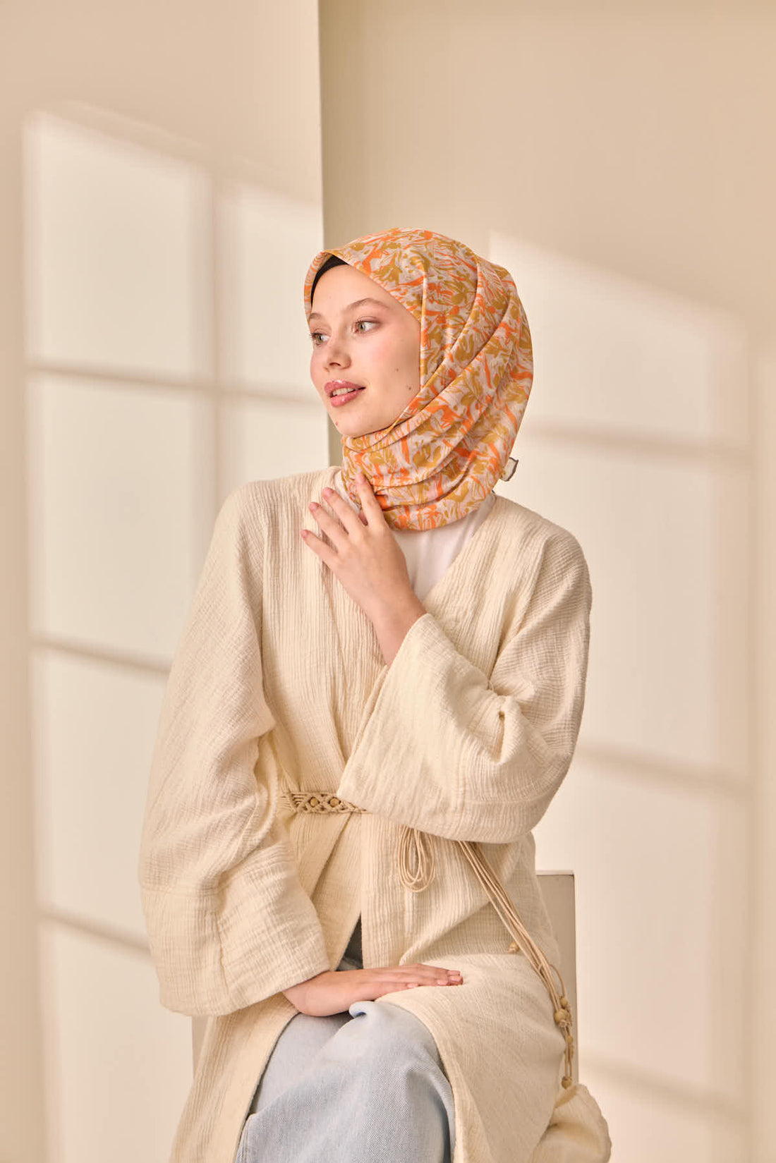 Silk Home Soft Eşarp 73091-34 - İthalesarponline.com - Soft Eşarp - Silk Home