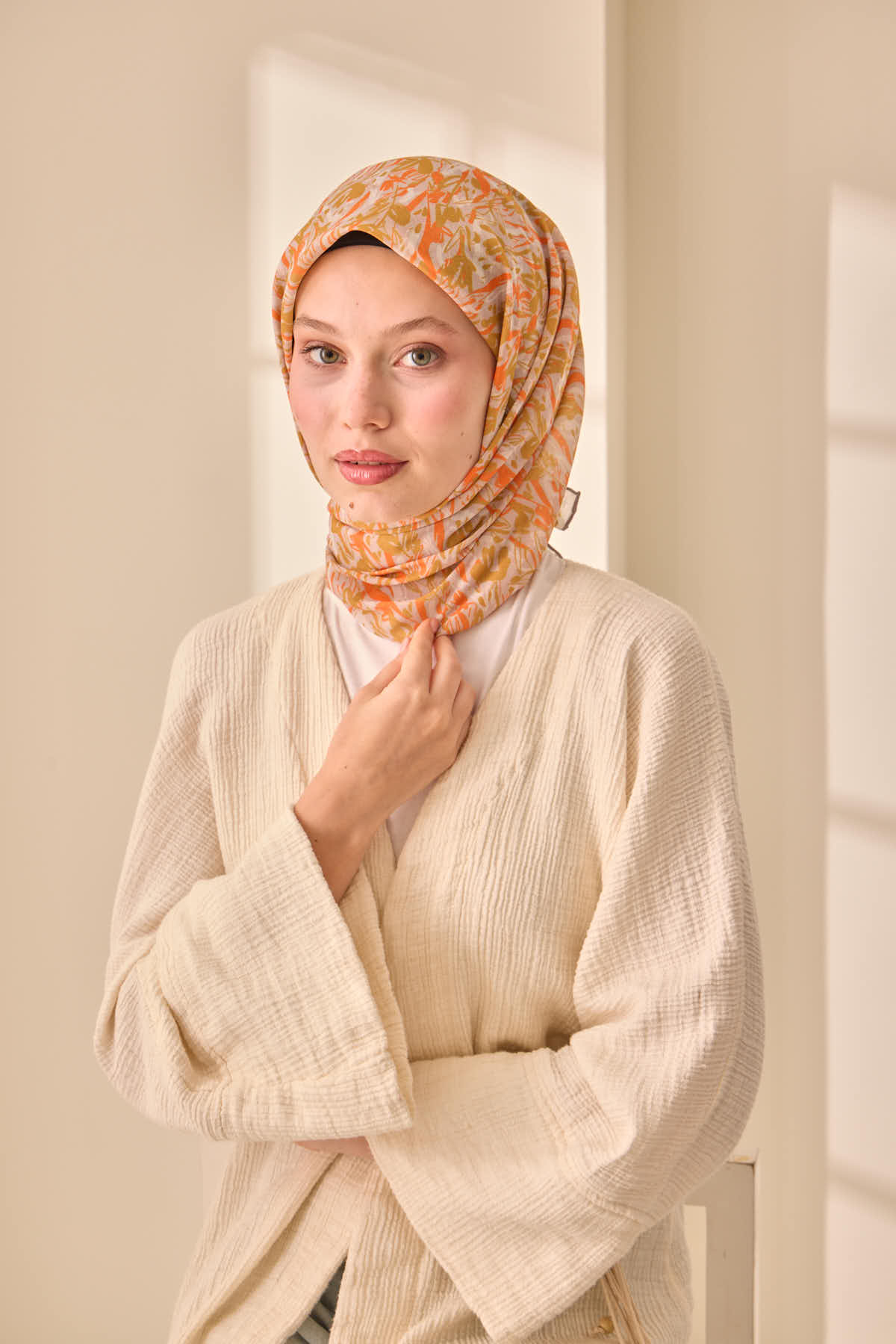 Silk Home Soft Eşarp 73091-34 - İthalesarponline.com - Soft Eşarp - Silk Home