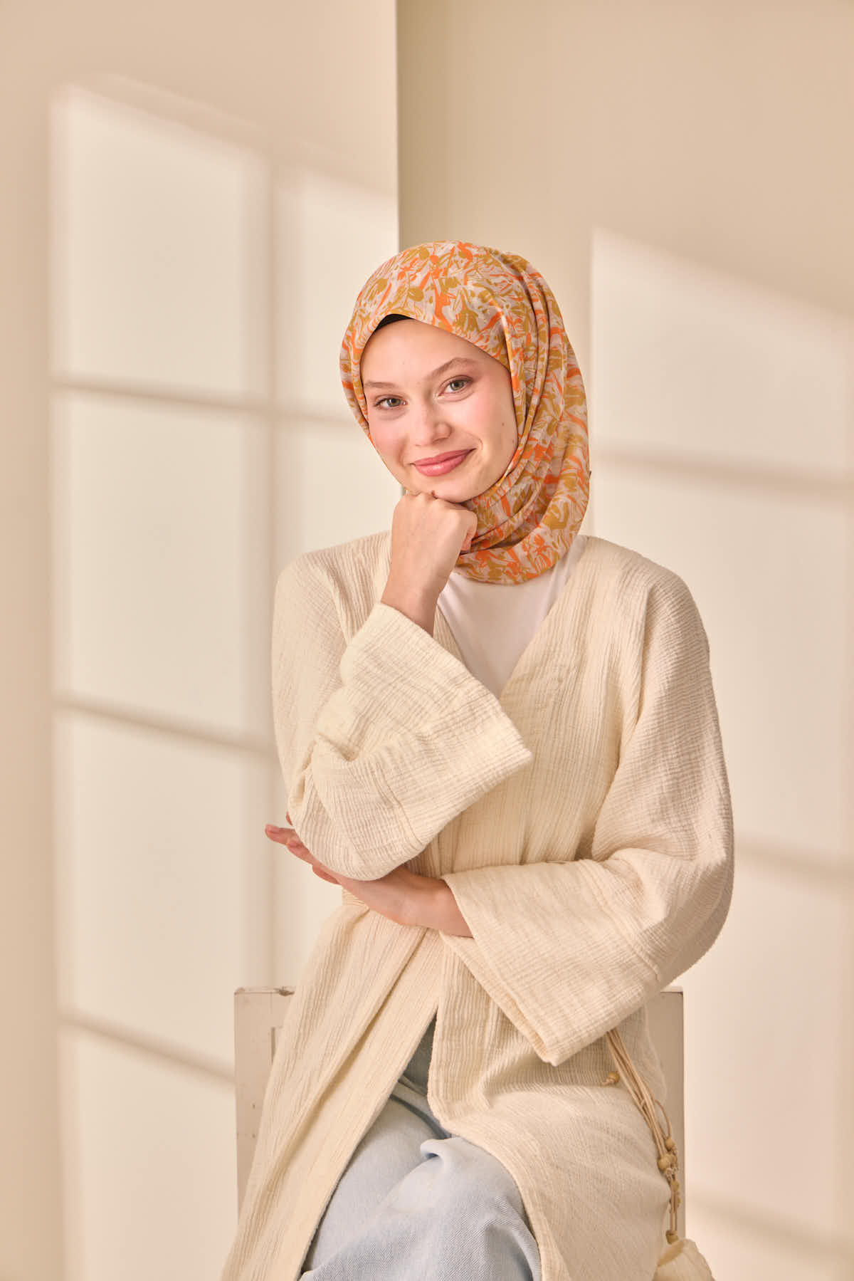 Silk Home Soft Eşarp 73091-34 - İthalesarponline.com - Soft Eşarp - Silk Home