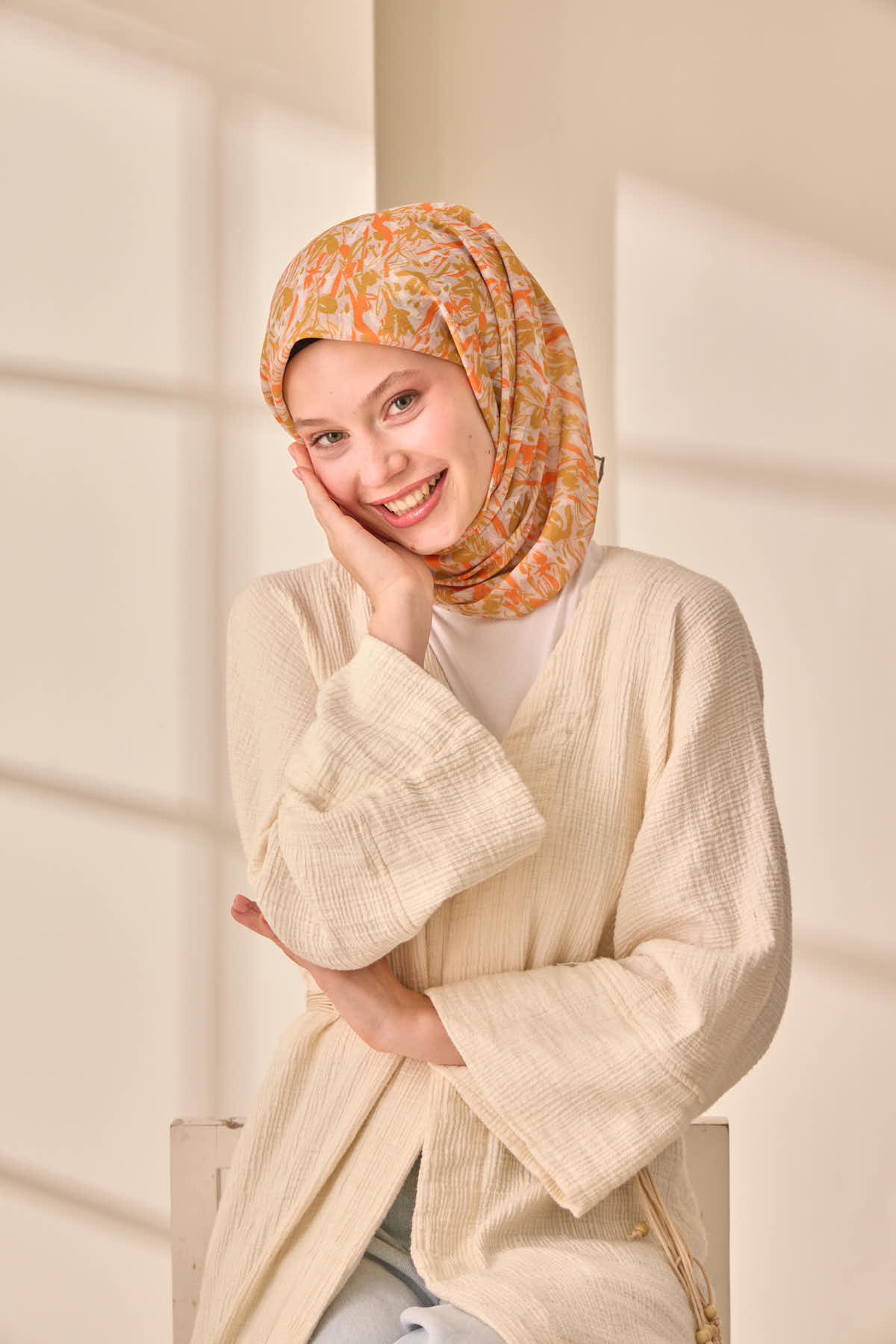 Silk Home Soft Eşarp 73091-34 - İthalesarponline.com - Soft Eşarp - Silk Home