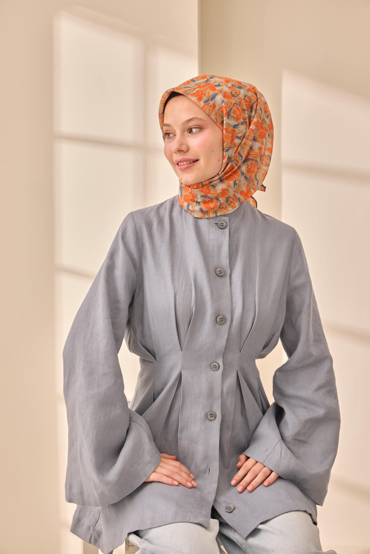 Silk Home Soft Eşarp 73091-35 - İthalesarponline.com - Soft Eşarp - Silk Home