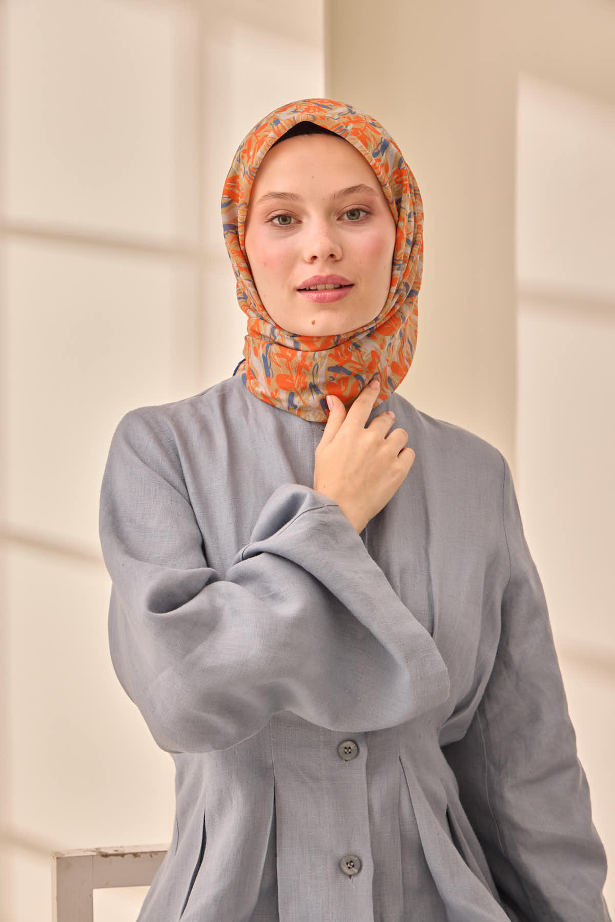 Silk Home Soft Eşarp 73091-35 - İthalesarponline.com - Soft Eşarp - Silk Home